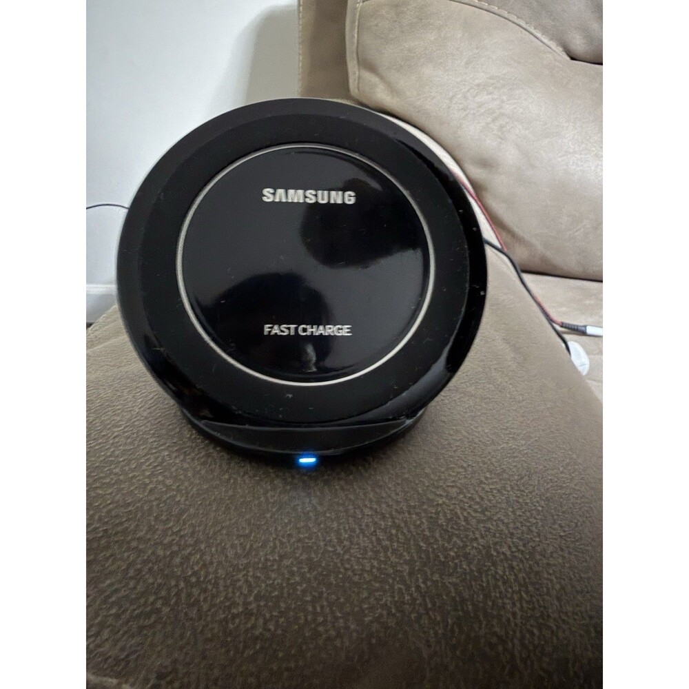 Samsung Fast Charge Wireless Charging Stand Qi Charger – Black – Tested